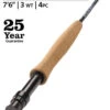Orvis Clearwater 7ft 6inch 3wt 4pc Fly Rod