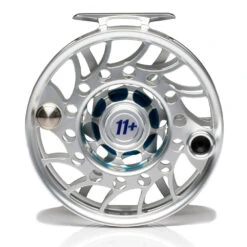 Hatch Iconic 11 Plus Fly Reel -Orvis Shop Iconic11PlusReelClearBlueMidArborBack