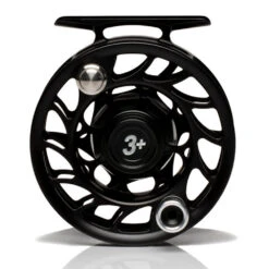 Hatch Iconic 3 Plus Fly Reel -Orvis Shop Iconic3PlusReelBlackSilverLargeArborBack