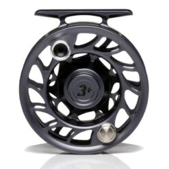 Hatch Iconic 3 Plus Fly Reel -Orvis Shop Iconic3PlusReelGreyBlackLargeArborBack