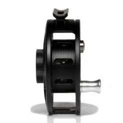 Hatch Iconic 4 Plus Fly Reel -Orvis Shop Iconic4PlusReelBlackSilverLargeArborSide