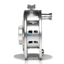 Hatch Iconic 4 Plus Fly Reel -Orvis Shop Iconic4PlusReelClearBlueLargeArborSide