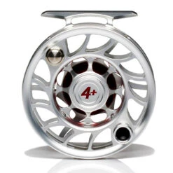 Hatch Iconic 4 Plus Fly Reel -Orvis Shop Iconic4PlusReelClearRedLargeArborBack