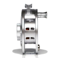 Hatch Iconic 4 Plus Fly Reel -Orvis Shop Iconic4PlusReelClearRedLargeArborSide