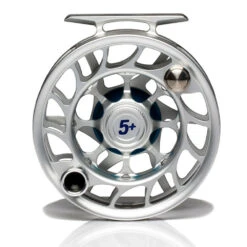 Hatch Iconic 5 Plus Fly Reel -Orvis Shop Iconic5PlusReelClearBlueLargeArborBack