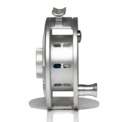 Hatch Iconic 5 Plus Fly Reel -Orvis Shop Iconic5PlusReelClearBlueLargeArborSide