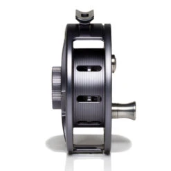 Hatch Iconic 5 Plus Fly Reel -Orvis Shop Iconic5PlusReelGreyBlackLargeArborSide