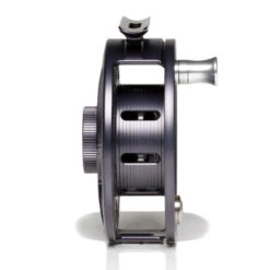 Hatch Iconic 5 Plus Fly Reel -Orvis Shop Iconic5PlusReelGreyBlackMidArborSide