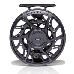 Hatch Iconic 5 Plus Fly Reel -Orvis Shop Iconic5PlusReelgreyBlackMidArborFront