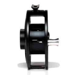 Hatch Iconic 7 Plus Fly Reel -Orvis Shop Iconic7PlusReelBlackSilverMidArborSide