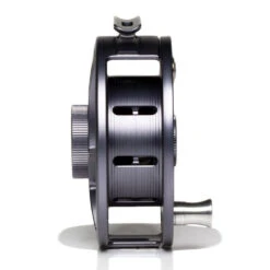 Hatch Iconic 7 Plus Fly Reel -Orvis Shop Iconic7PlusReelGreyBlackLargeArborSIDE