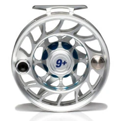 Hatch Iconic 9 Plus Fly Reel -Orvis Shop Iconic9PlusReelClearBlueLargeArborBack
