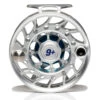 Hatch Iconic 9 Plus Fly Reel -Orvis Shop Iconic9PlusReelClearBlueMidArborBack