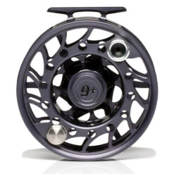 Hatch Iconic 9 Plus Fly Reel -Orvis Shop Iconic9PlusReelGreyBlackMidArborBack