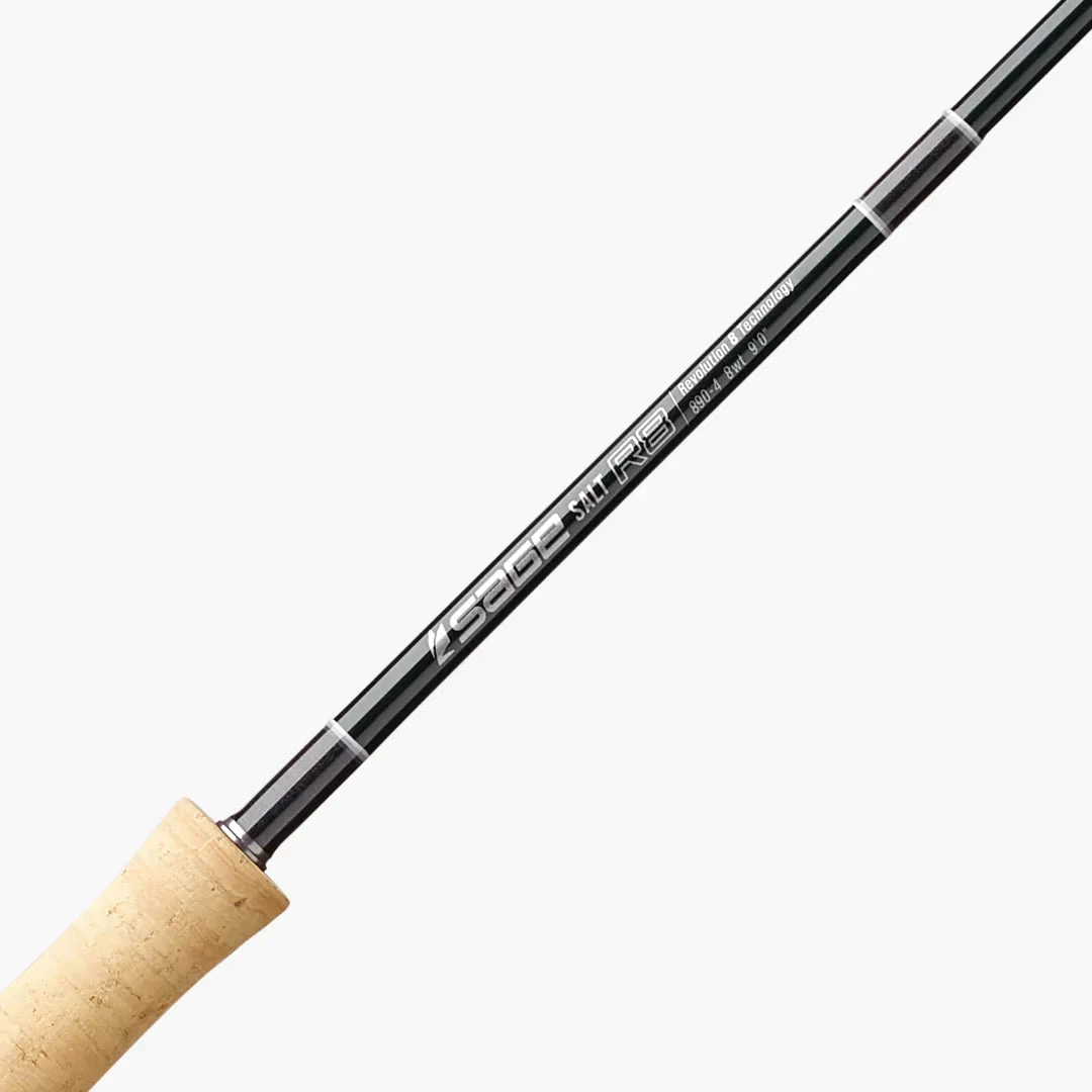 Sage R8 Salt Fly Rod 890-4 - 9' 8wt 4pc 4 Sage R8 Salt Fly Rod 890-4 - 9' 8wt 4pc - Image 2