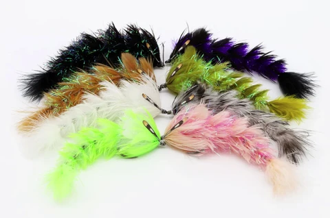 Chockletts Feather Changer (SMALL Single Hook) 3 Chockletts Feather Changer (SMALL Single Hook)